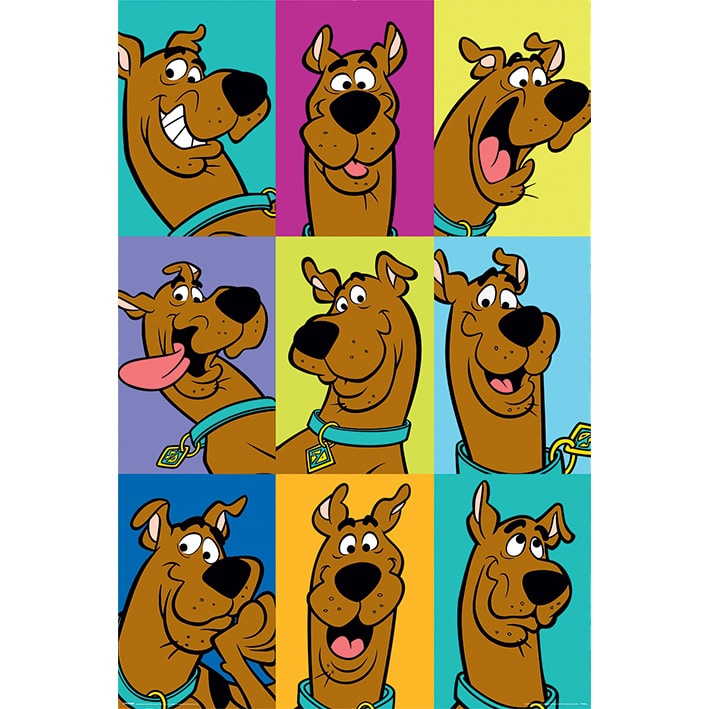 PP34640 Scooby Doo The Many Faces of Scooby Doo Maxi Poster.jpg