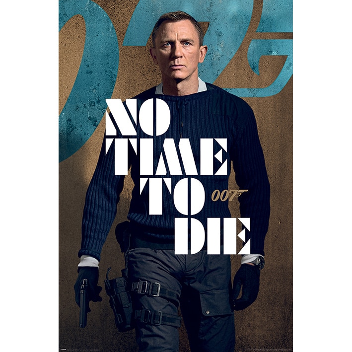 PP34652 James Bond No Time To Die James Stance Maxi Poster.jpg