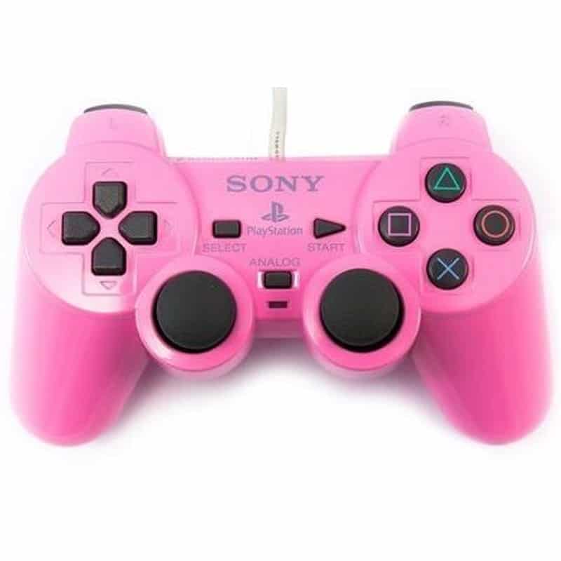 PS2 Handkontroll Original Dualshock 2 Rosa a.jpg