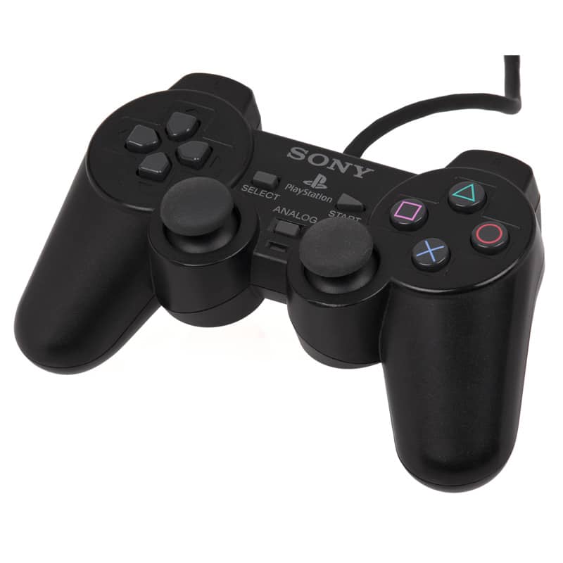 PS2 Handkontroll Original Dualshock 2 Svart a.jpg
