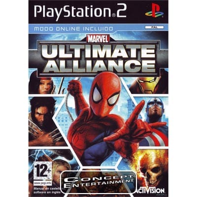PS2 Marvel Ultimate Alliance