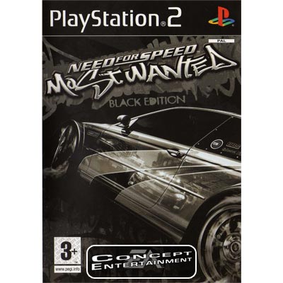 PS2 Need For Speed Most Wanted Black Edition