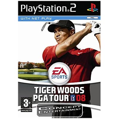 PS2 Tiger Woods PGA Tour 08
