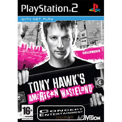 PS2 Tony Hawk's American Wasteland
