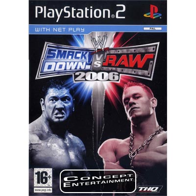 PS2 WWE SmackDown vs Raw 2006