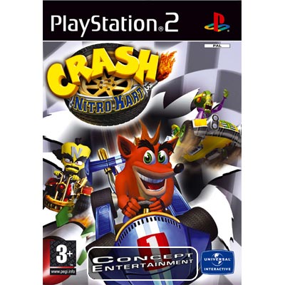 PS2 Crash Nitro Kart (Platinum)