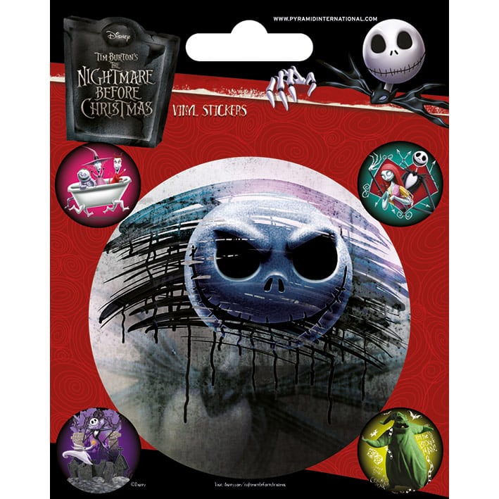 PS7336 Nightmare Before Christmas Characters Vinyl Sticker.jpg