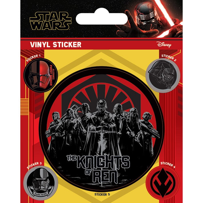 PS7435 Star Wars The Rise of Skywalker The Knights Of Ren Vinyl Sticker.jpg