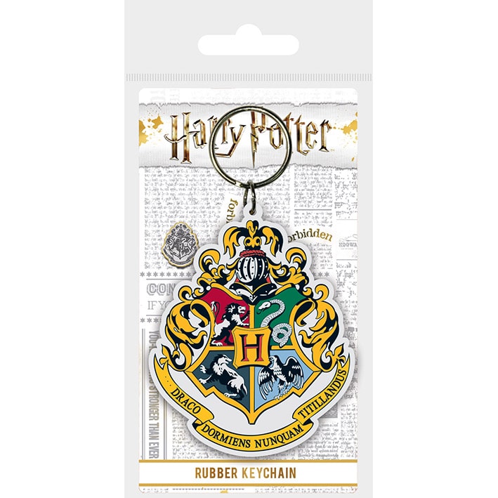 RK38453C Harry Potter Hogwarts Crest Rubber Keychain.jpg