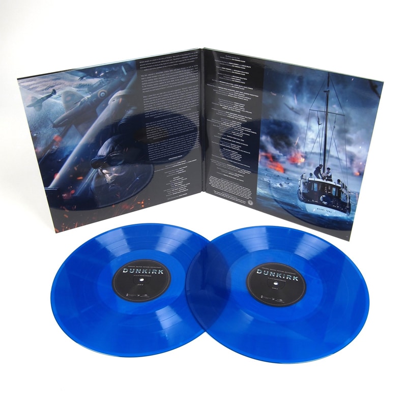 VINYL Dunkirk Soundtrack 2xLP (Ltd Ed Blue)