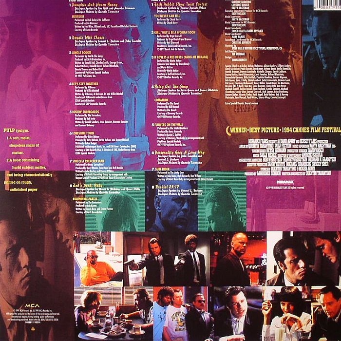 VINYL Pulp Fiction Soundtrack