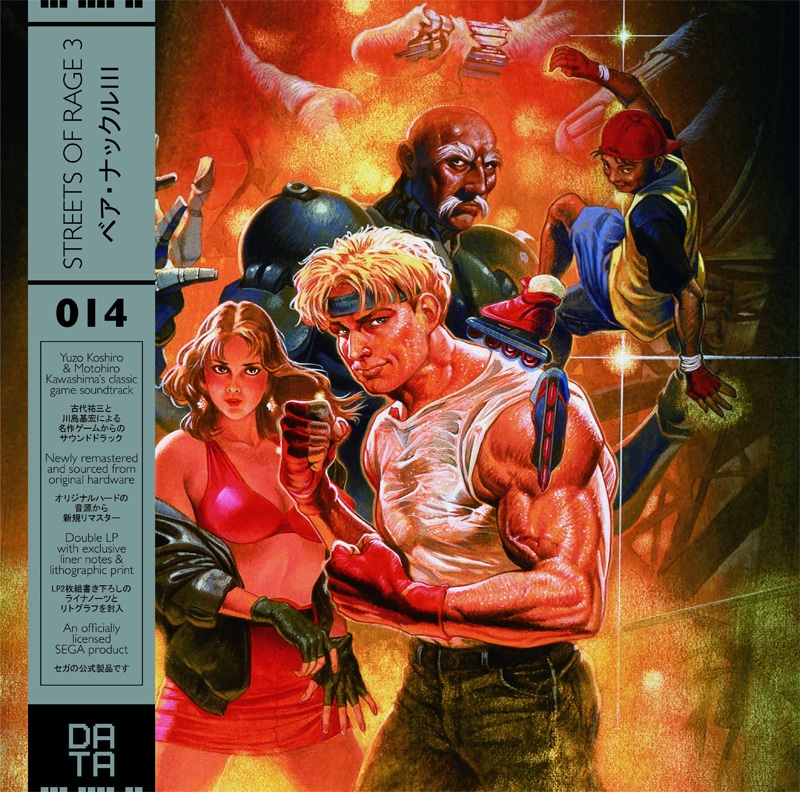 VINYL Streets of Rage 3 Soundtrack 2xLP (Limited Edition)