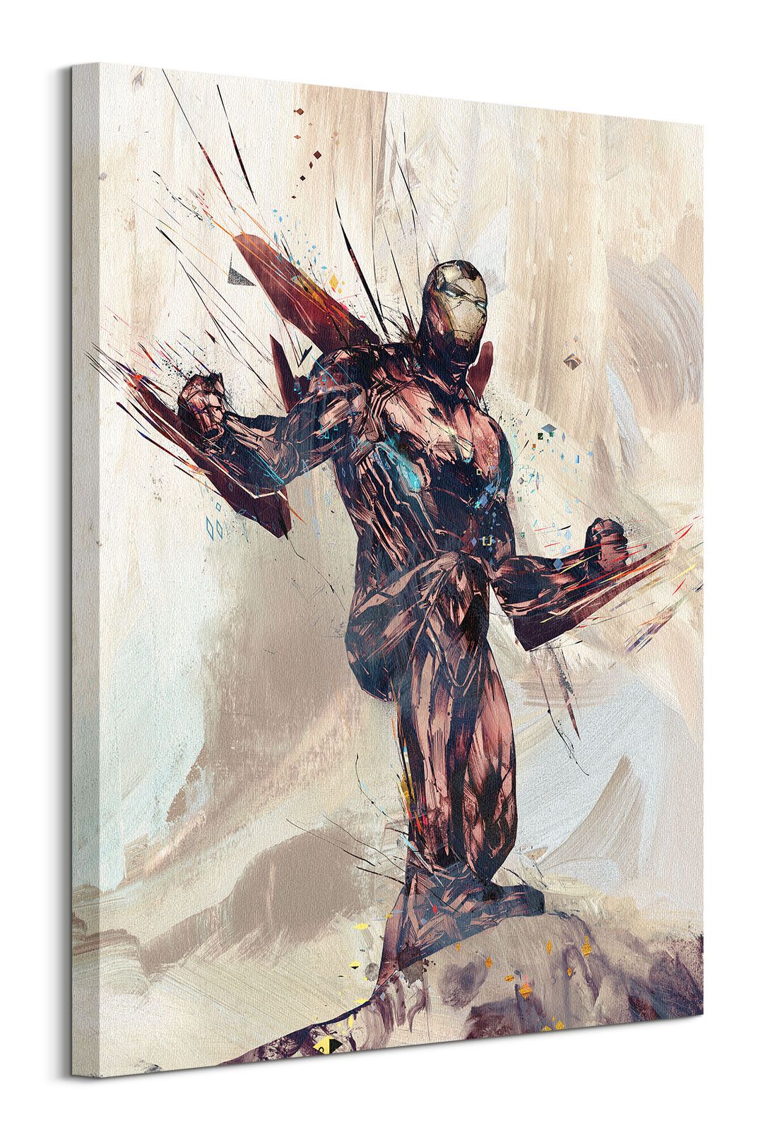 WDC100405 Avengers Infinity War Iron Man Sketch Canvas Print b.jpg