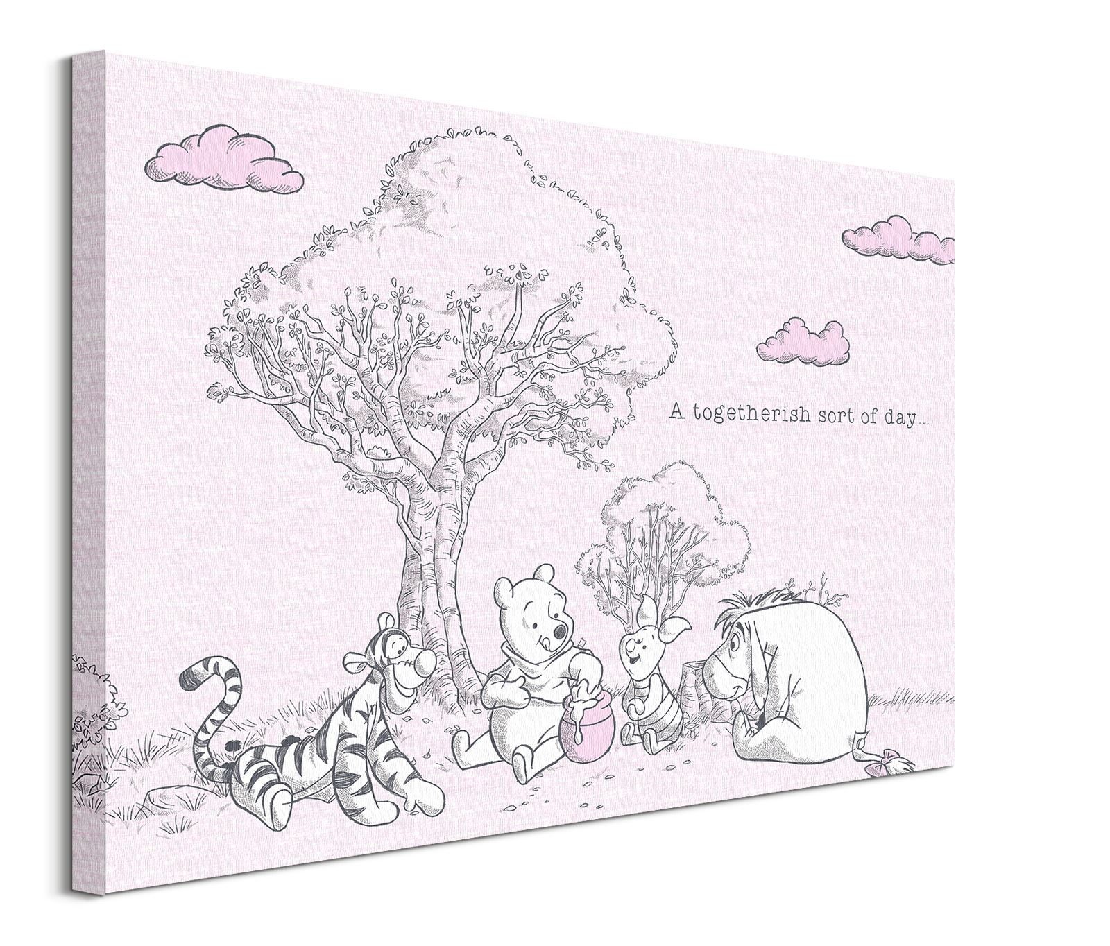 WDC100540 Winnie The Pooh Togetherish Canvas Print b.jpg