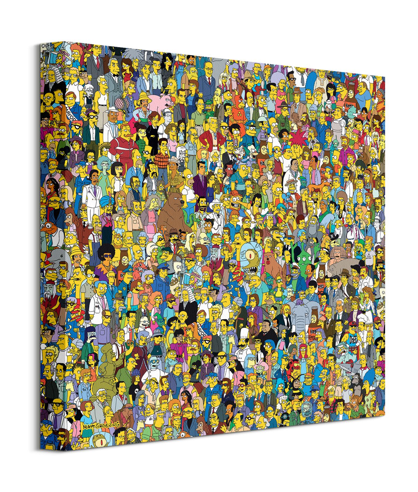 WDC101087 The Simpsons Characters Canvas Print b.jpg