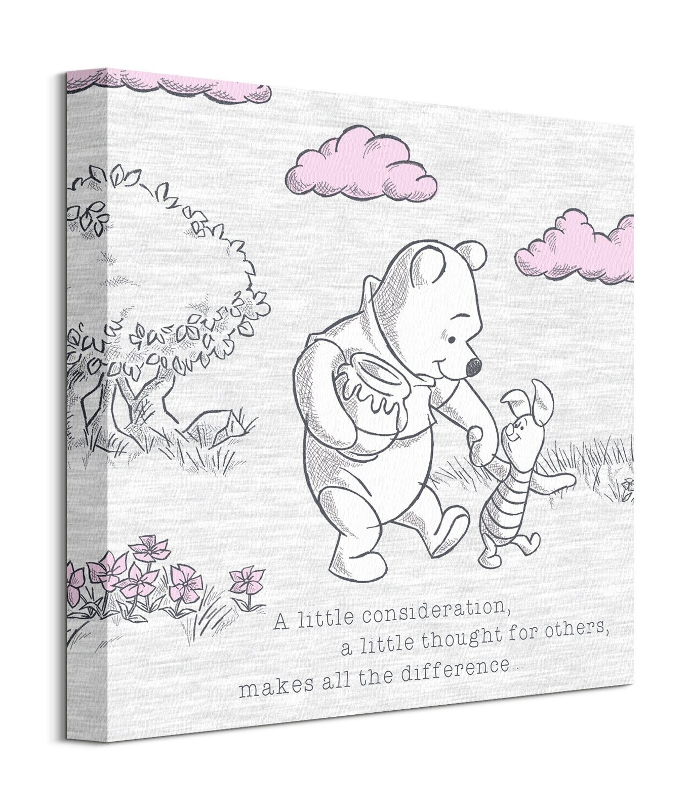 WDC101186 Winnie The Pooh A Little Consideration Canvas Print b.jpg