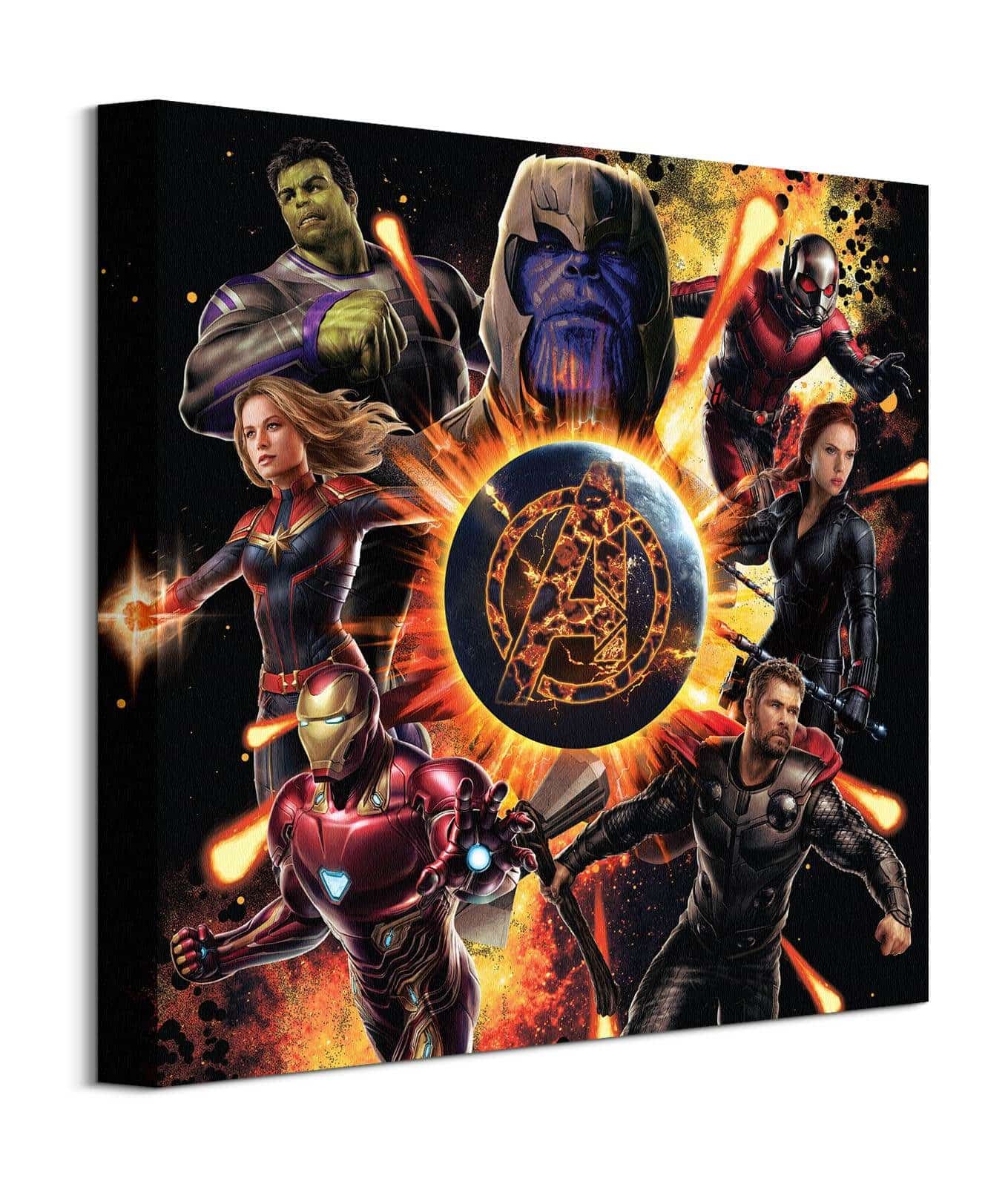 WDC101247 Avengers Endgame Explosion Canvas Print b.jpg