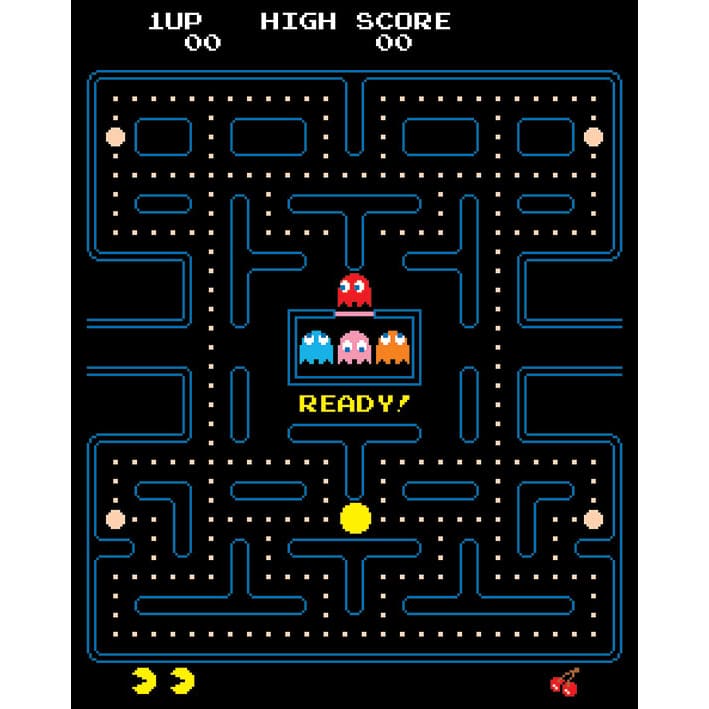 WDC13106 Pac Man Maze Canvas Print.jpg
