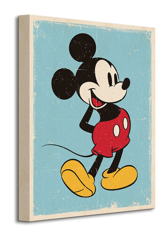 WDC92454 Mickey Mouse Retro Canvas Print b.jpg