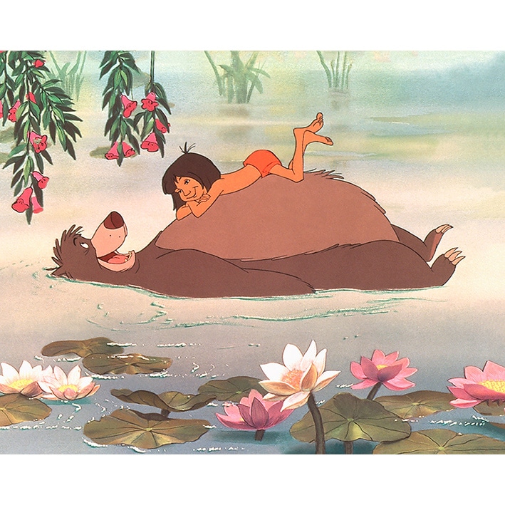 WDC94370 The Jungle Book Float Canvas Print a.jpg