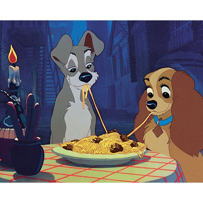 WDC94397 Lady and the Tramp Canvas Print a.jpg