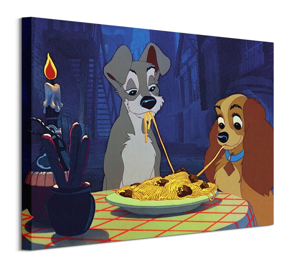 WDC94397 Lady and the Tramp Canvas Print b.jpg