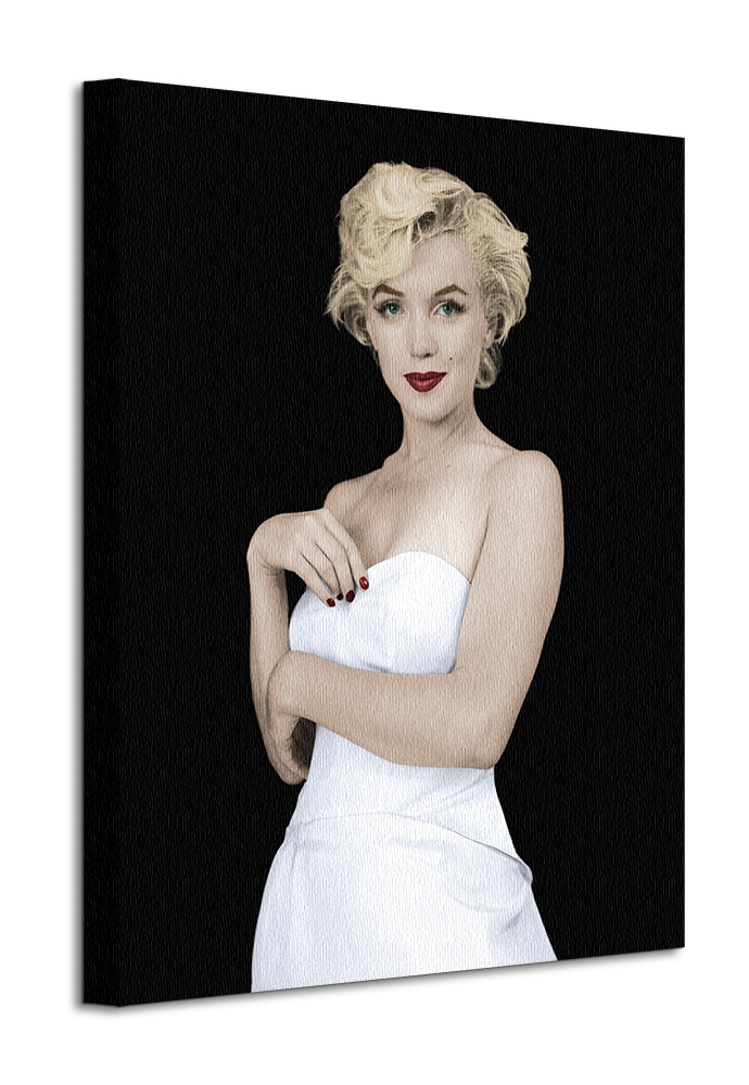WDC94460 Marilyn Monroe Pose Canvas Print b.jpg