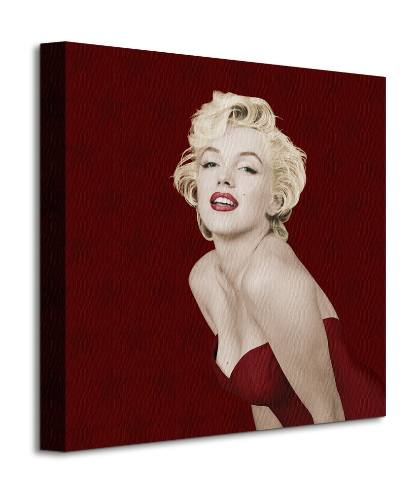WDC95401 Marilyn Monroe Star Canvas Print b.jpg