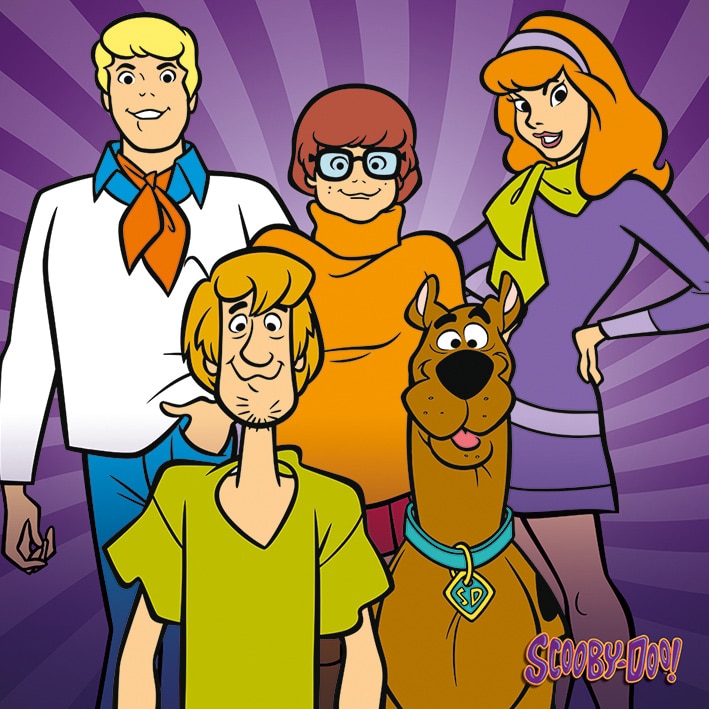 WDC95776 Scooby Doo Team Canvas Print a.jpg