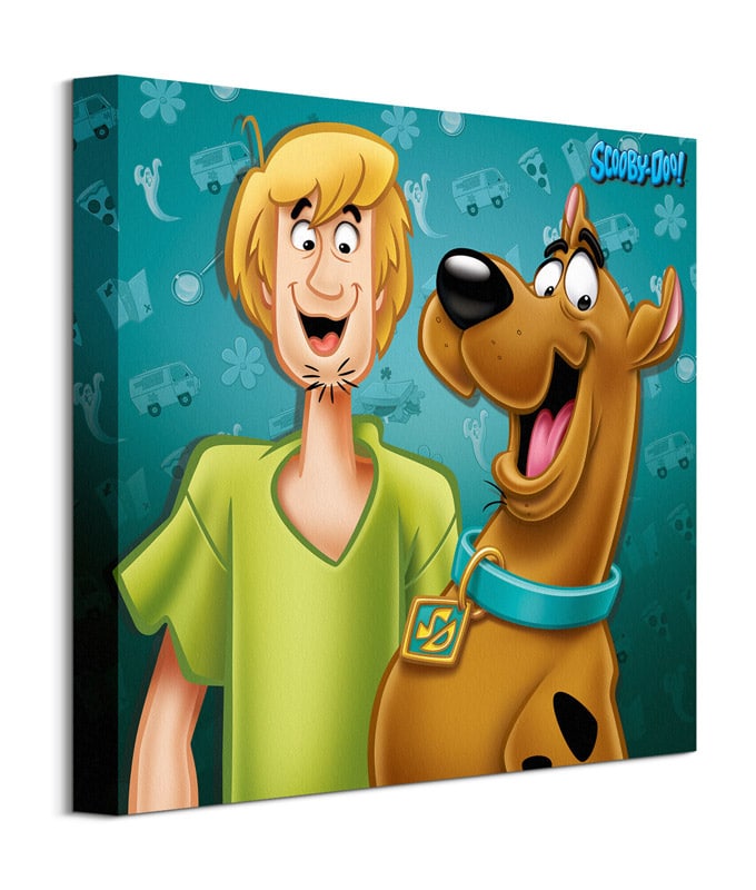 WDC95777 Scooby Doo Shaggy Scooby Canvas Print b.jpg