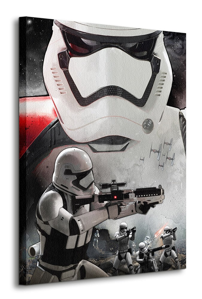 WDC99347 Star Wars Episode VII Stormtrooper Art Canvas Print b.jpg