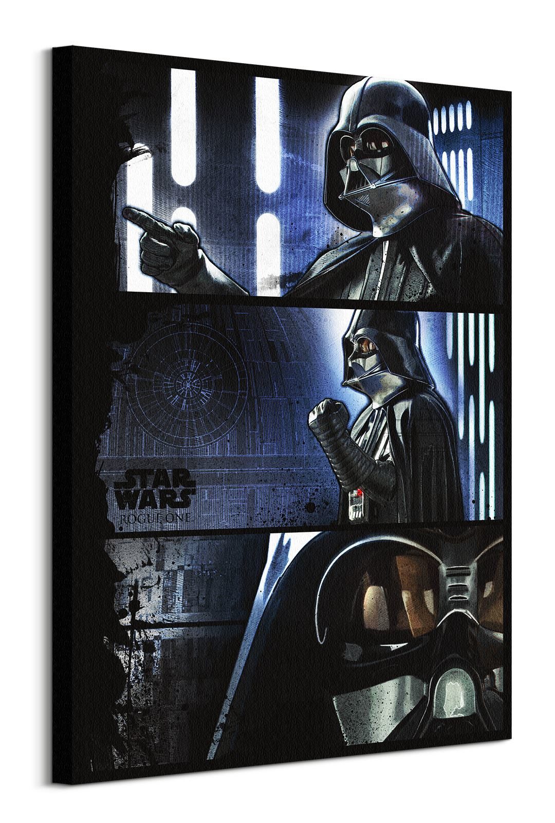 WDC99841 Star Wars Rogue One Vader Panels Canvas Print b.jpg