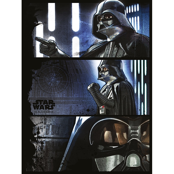 WDC99841 Star Wars Rogue One Vader Panels Canvas Print.jpg