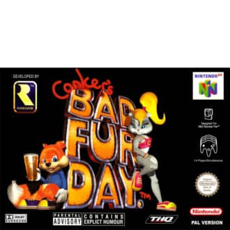 N64 Conker’s Bad Fur Day a