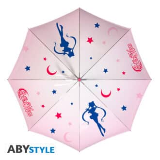 ABYUMB016 Sailor Moon Pink Umbrella a