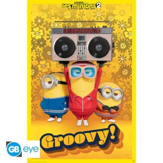 GBYDCO094 Minions Groovy Maxi Poster