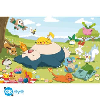 GBYDCOA016 Pokemon Picnic Day Maxi Poster