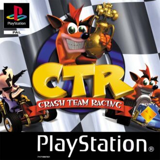 PS1 Crash Team Racing CTR a