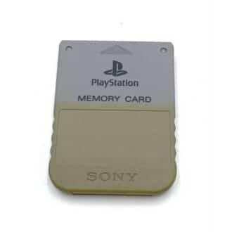 PS1 Memory Card Original Discolored