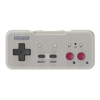 NES Handkontroll Retro bit Trådlös Origin8 med 2st Mottagare GB Grey a