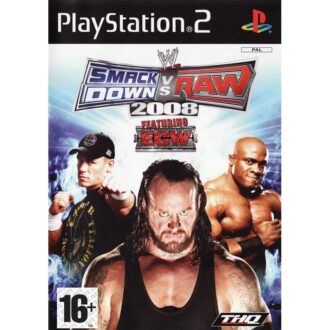 PS2 WWE Smackdown vs Raw 2008 a