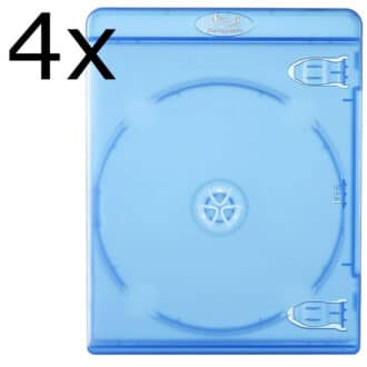 GR Fodral 11 mm för 1 Blu ray Skiva 4 pack a