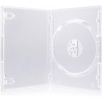 GR Fodral Standard för 1 DVD Skiva Clear 3 pack b
